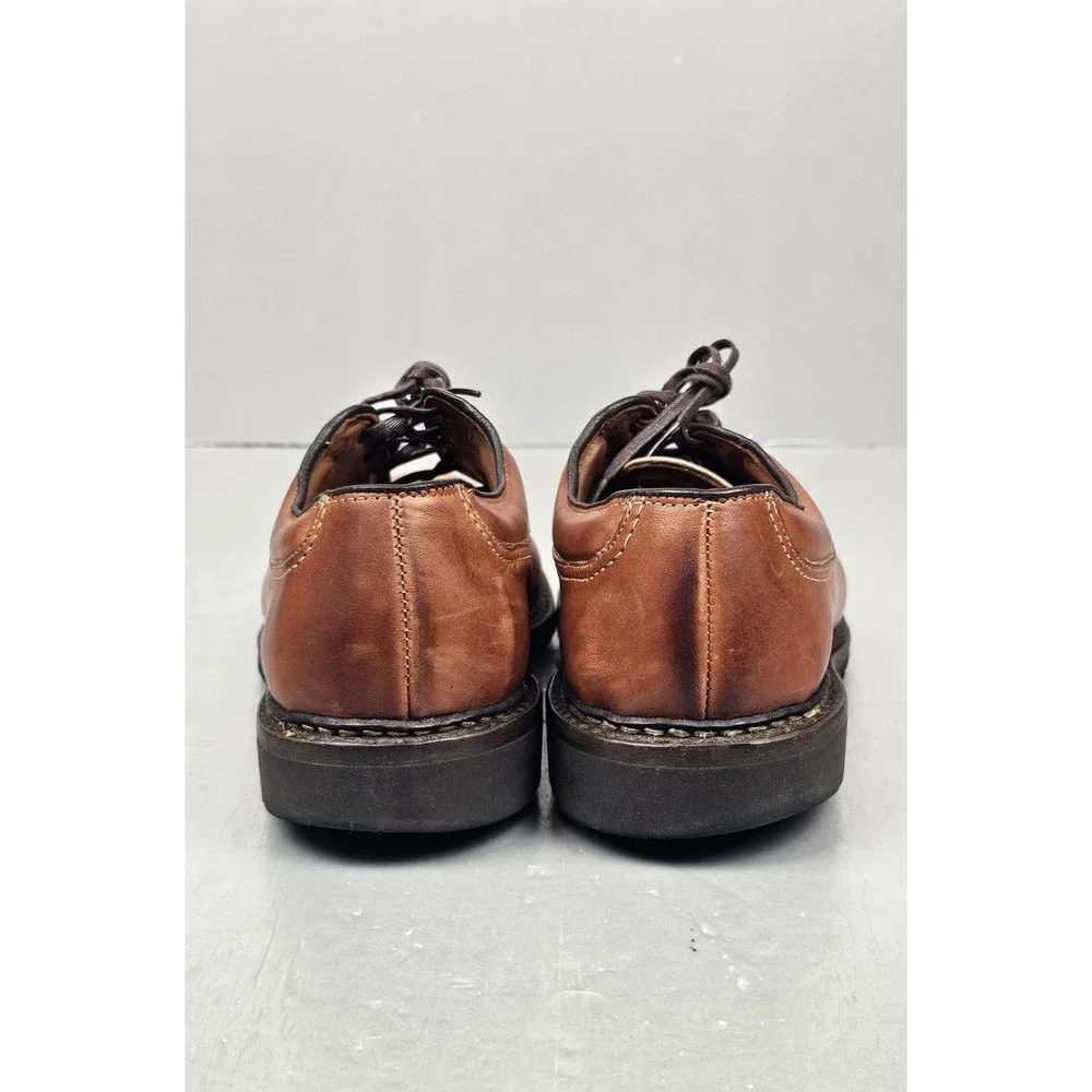 Allen Edmonds Wilbert Dress Shoes Mens Size 10.5 D Brown Leather Casual Made USA